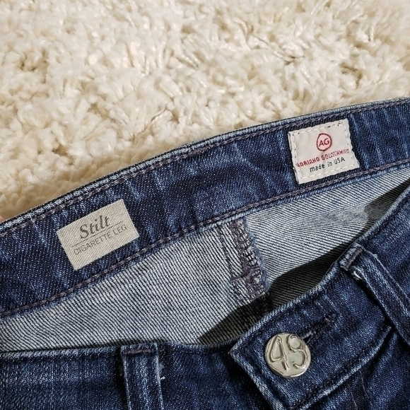 AG JEANS  Stilt Cigarette Leg Jeans Ankle length SZ 26 - Picture 7 of 8
